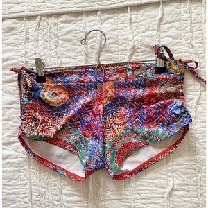 Onzie Side Tie Short – Psychedelic Pattern